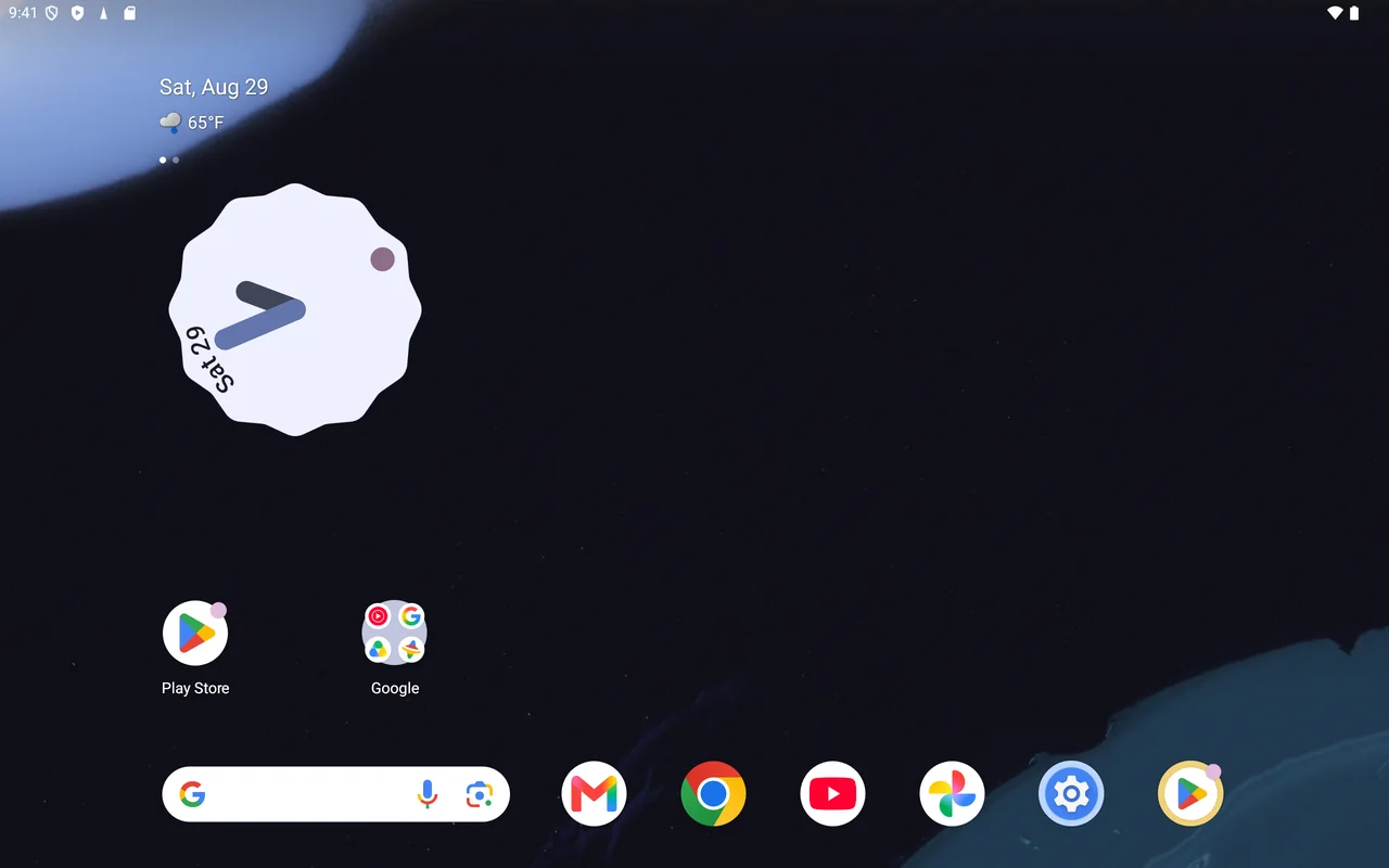 SyncPulse floating visual beat above the Android home screen